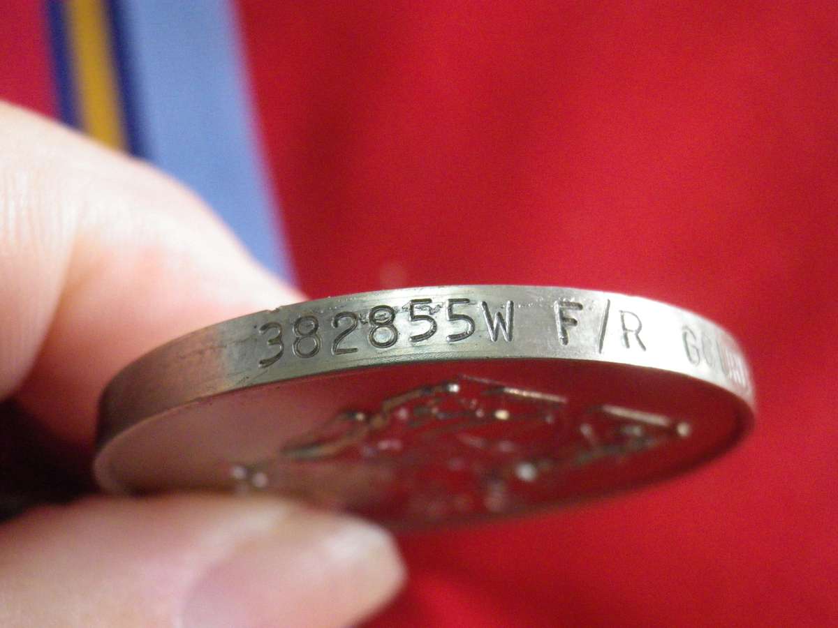 RHODESIA  - FULL SIZE RhGSM - TO 382855W F/R GOURLEY J.H. + AWARD SLIP - UNRESEARCHED   (193)