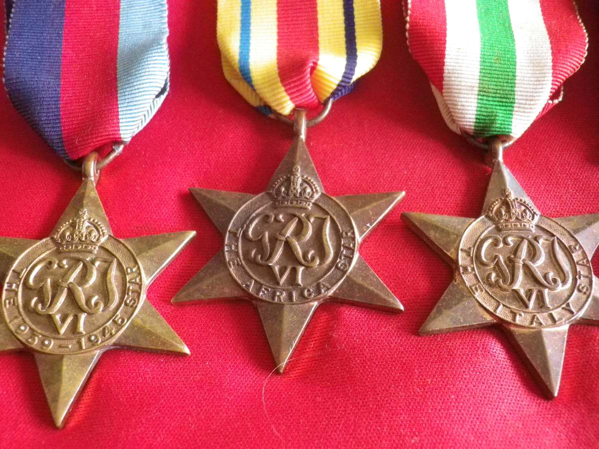SAUF - WW2 MEDAL GROUP OF 6- TO 582606 NJ BLAKEWAY  - READ BELOW                     (4238)