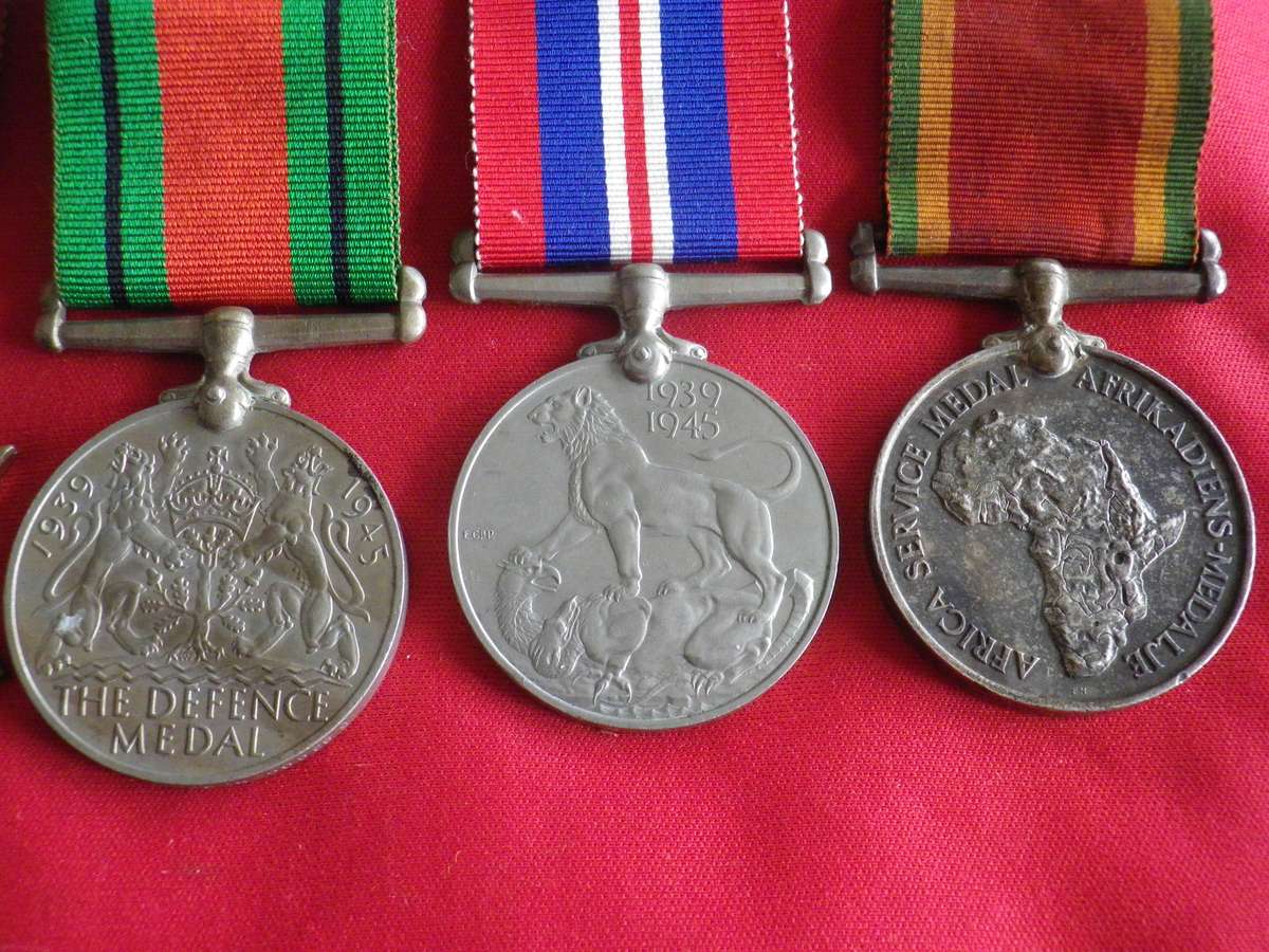 SAUF - WW2 MEDAL GROUP OF 6- TO 582606 NJ BLAKEWAY  - READ BELOW                     (4238)