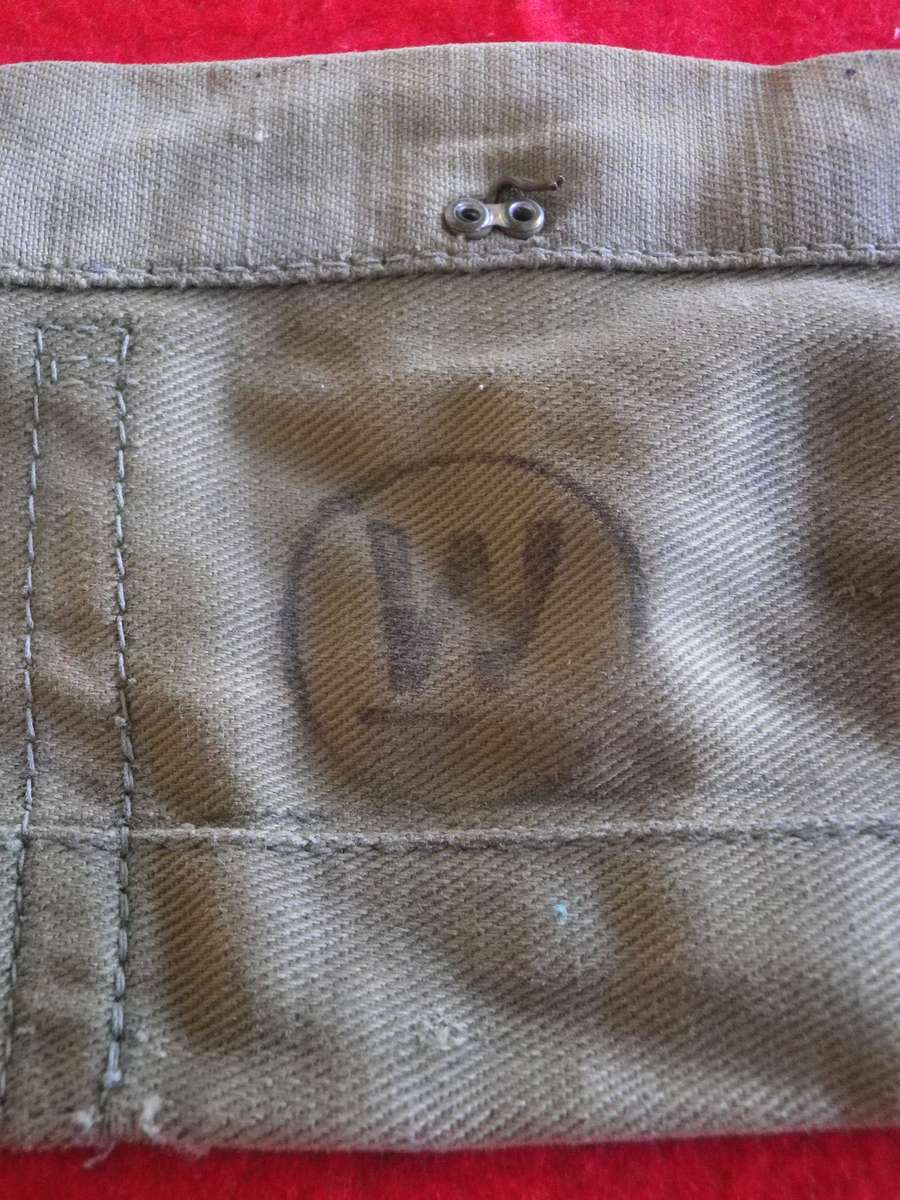 RHODESIAN ARMY - 2 X BANDOLIERS FOR AMMO CLIPS, 1 FROM FEDERATION PERIOD, USED BUSH WAR  (8968)