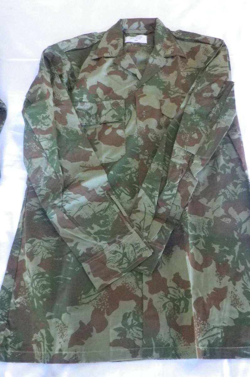 SAP 2ND PATT 2 X  CAMMO LS SHIRTS MADE MARBURG & VEKA - SIZE SMALL -  SIZES BELOW    (446)