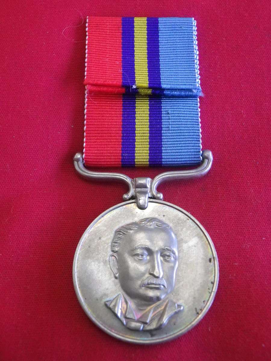 RHODESIA - FULL SIZE GENERAL SERVICE MEDAL (GSM)  TO -  19751S F/R DE KOCK M.J. -UNRESEARCHED  (138)