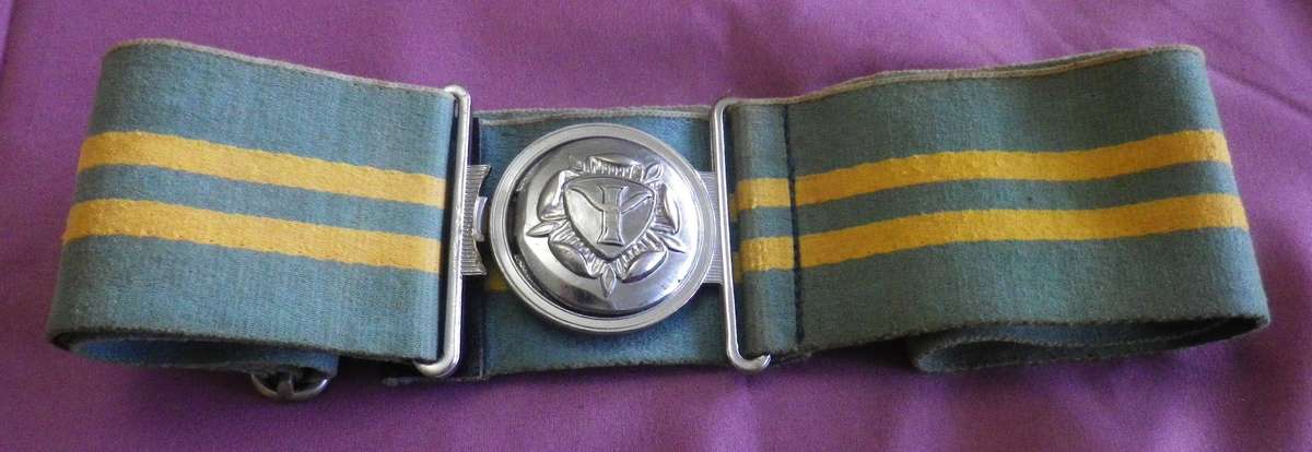 RHODESIAN INTELLIGENCE CORPS STABLE BELT - BUCKLE STAMPED REUTELER SBY. MAX LENGTH 92cm/36"  (470)