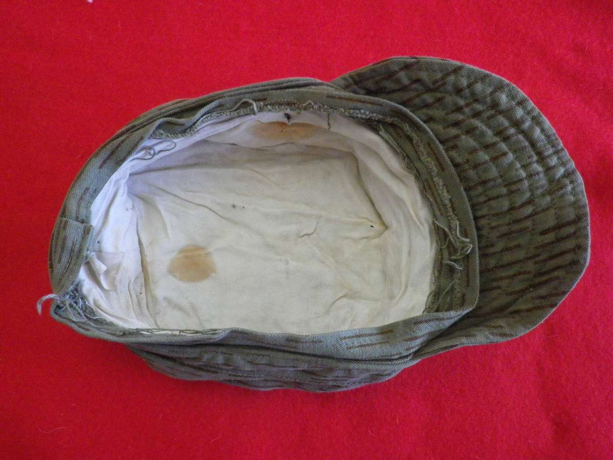 RHODESIAN BUSH WAR PICK UP - E GERMAN RAIN PATT. CAP, VERY SMALL SIZE - RIM 51CM/20" - GOOD DISPLAY