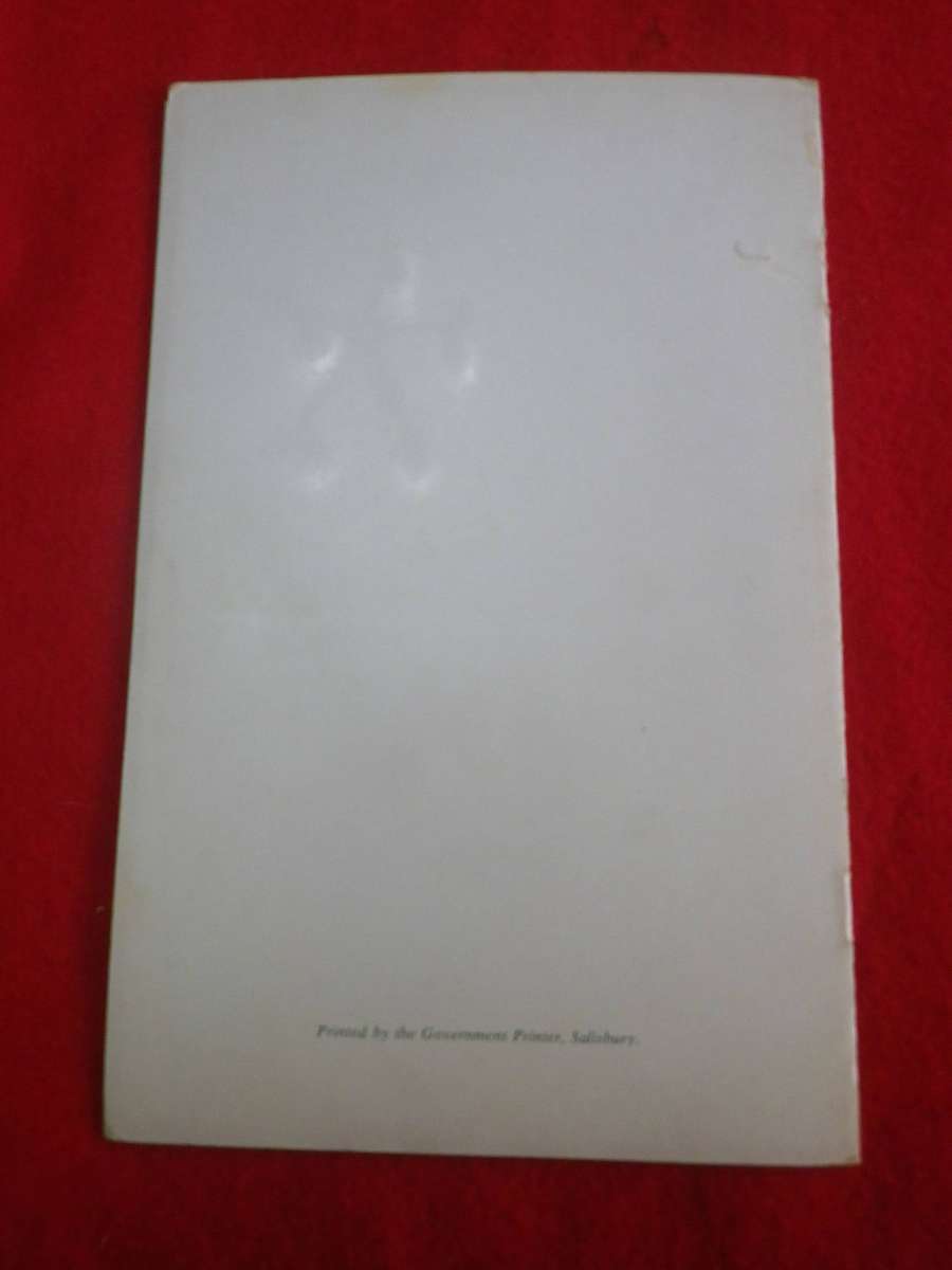 RHODESIA - RLI PRESENTATION OF COLOURS PROGRAMME (SIGNED) +2 BDE LETTERHEAD +ENVELOPE - READ MORE(51