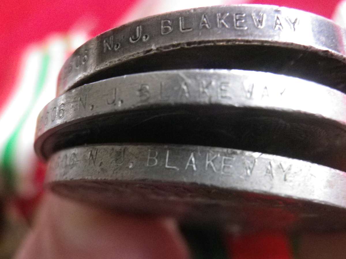 SAUF - WW2 MEDAL GROUP OF 6- TO 582606 NJ BLAKEWAY  - READ BELOW                     (4238)