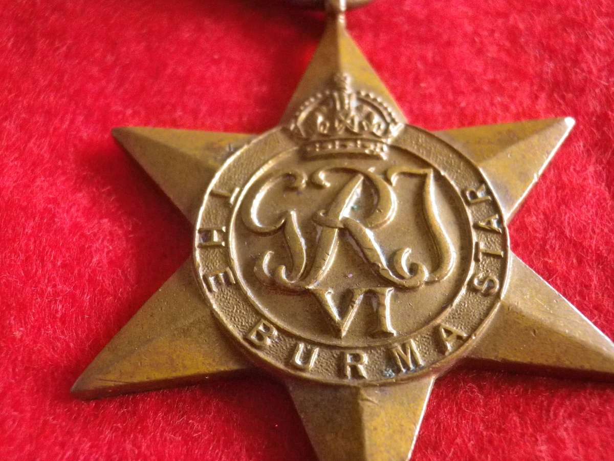 BRITISH & COMMONWEALTH - WW2 BURMA STAR - FULL SIZE  - UN-NAMED    (4060)
