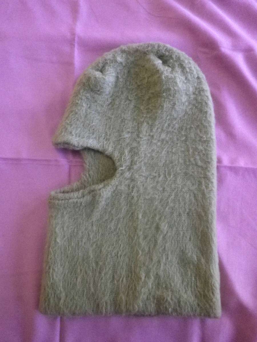 SA POLICEMANS WOOLLEN BALAKLAVA - AS USED       (458)