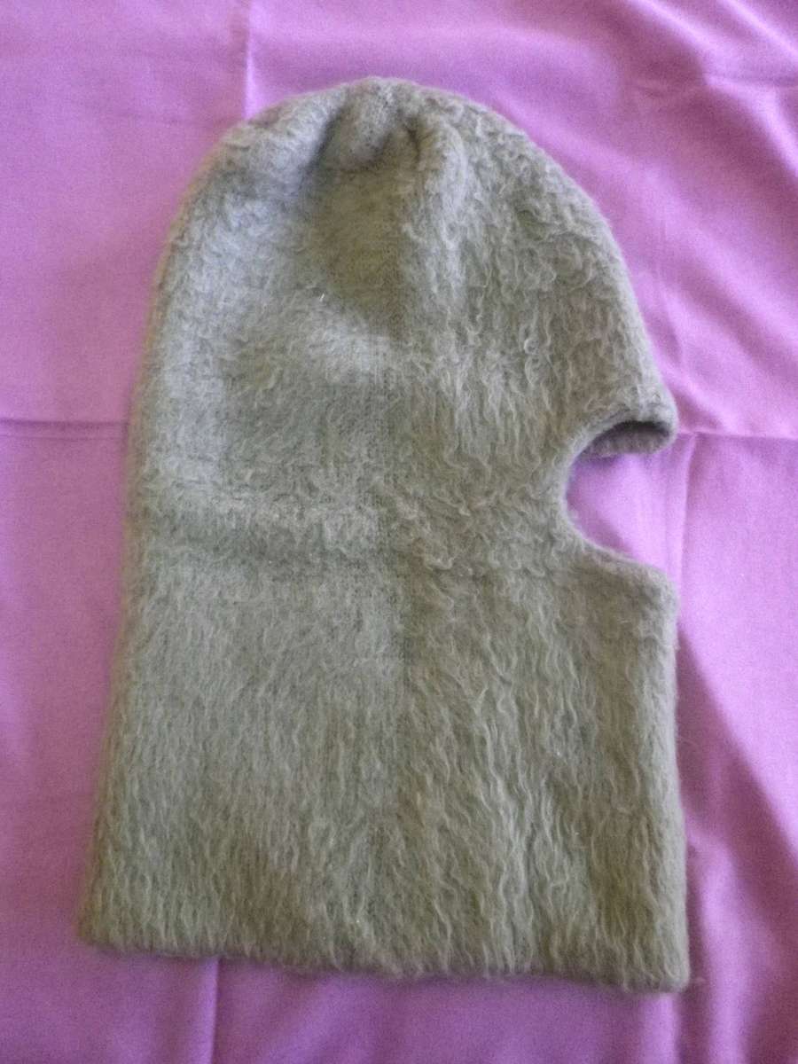 SA POLICEMANS WOOLLEN BALAKLAVA - AS USED       (458)