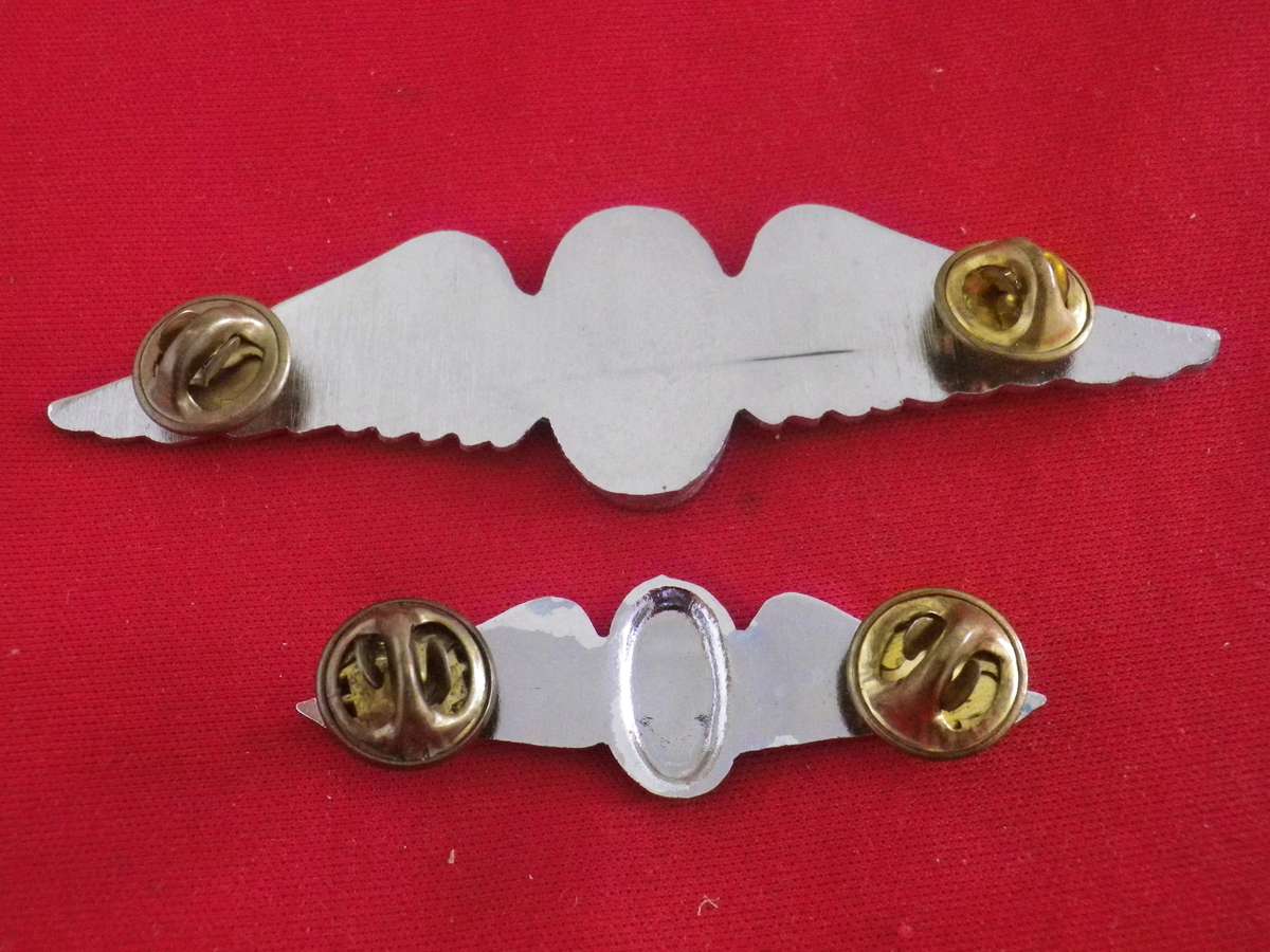 SADF - SA PARA FREE FALL INSTRUCTOR CHROMED ENAMEL WINGS - FULL + MESS DRESS   (8865)