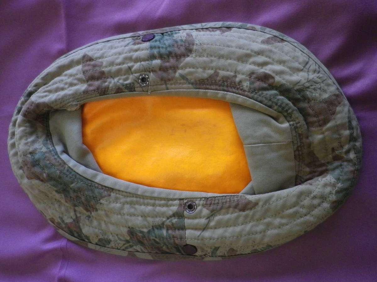 SAP / SWAPOL 2ND PATT CAMMO BOSHOED + VINAL DAYGLO LINING RIM 60cm/23.5"  (455)