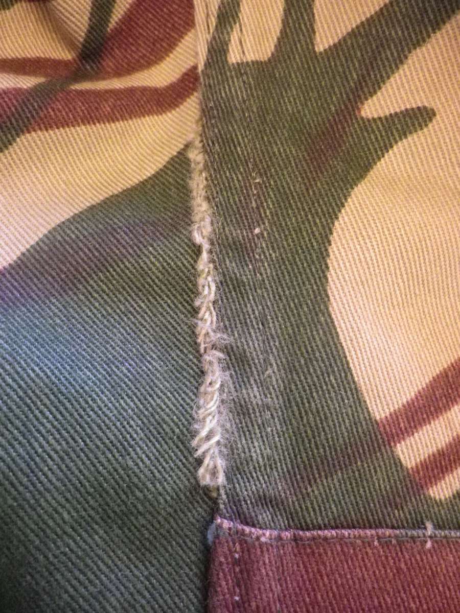 RHODESIAN ARMY - CAMMO TROUSERS - MADE PARAMOUNT - GOOD CONDITION     (8695)