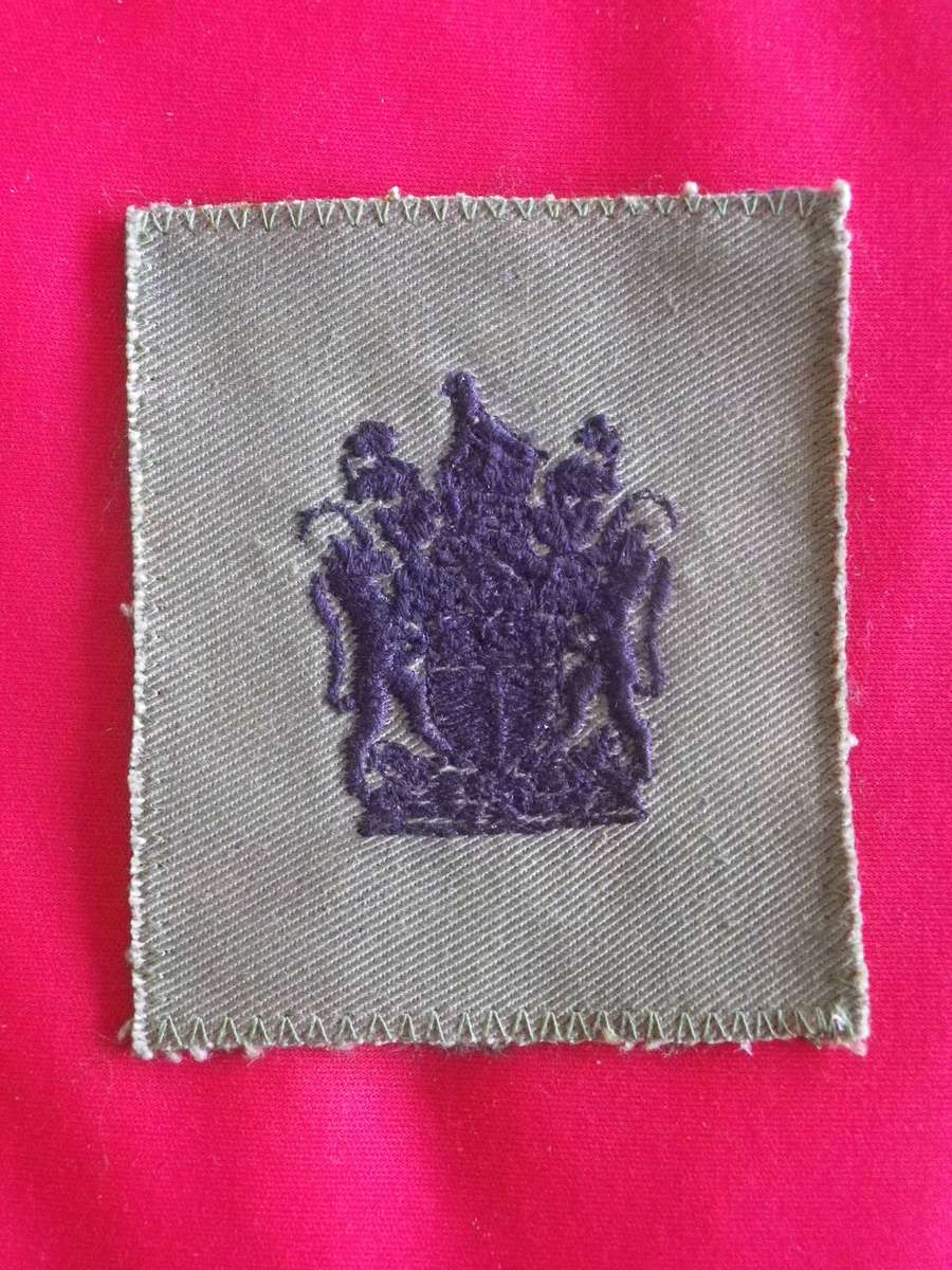 RHODESIAN AIRFORCE - WO1 COMBAT DRESS ARM PATCH   (443)