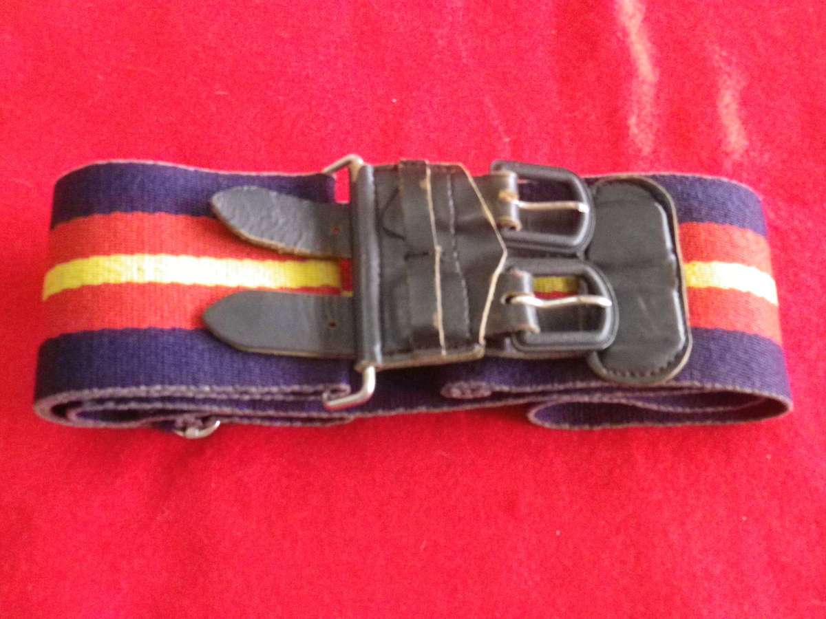 RHODESIAN ARMY SERVICES CORPS STABLE BELT - MAX LENGTH 97CM/38"     (271)