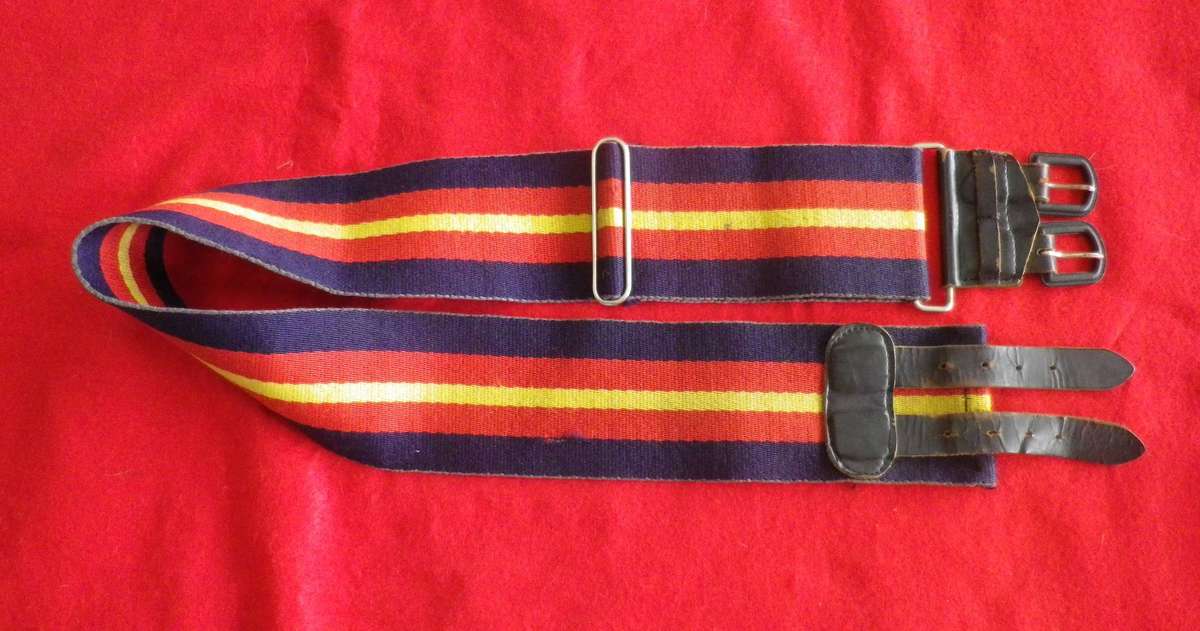 RHODESIAN ARMY SERVICES CORPS STABLE BELT - MAX LENGTH 97CM/38"     (271)
