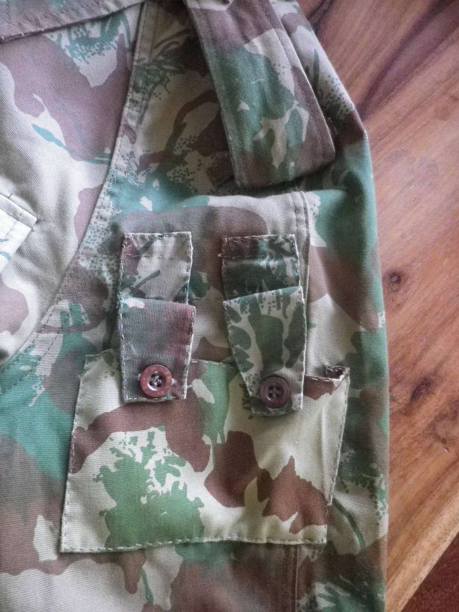 SAP 2ND PATT. CAMMO JACKET + LINING MADE MARBURG - SIZE SMALL -  SIZES BELOW (451)
