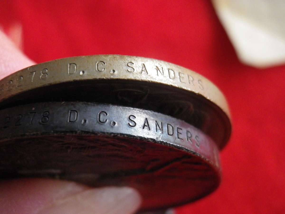 SAUF - WW2 MEDAL GROUP OF 5 TO 562278 D.C. SANDERS - READ BELOW   (4236)