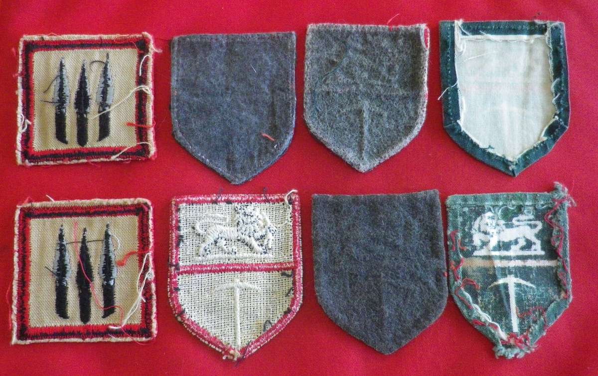 RHODESIAN ARMY - 8 x BRIGADE PATCHES      (5061)
