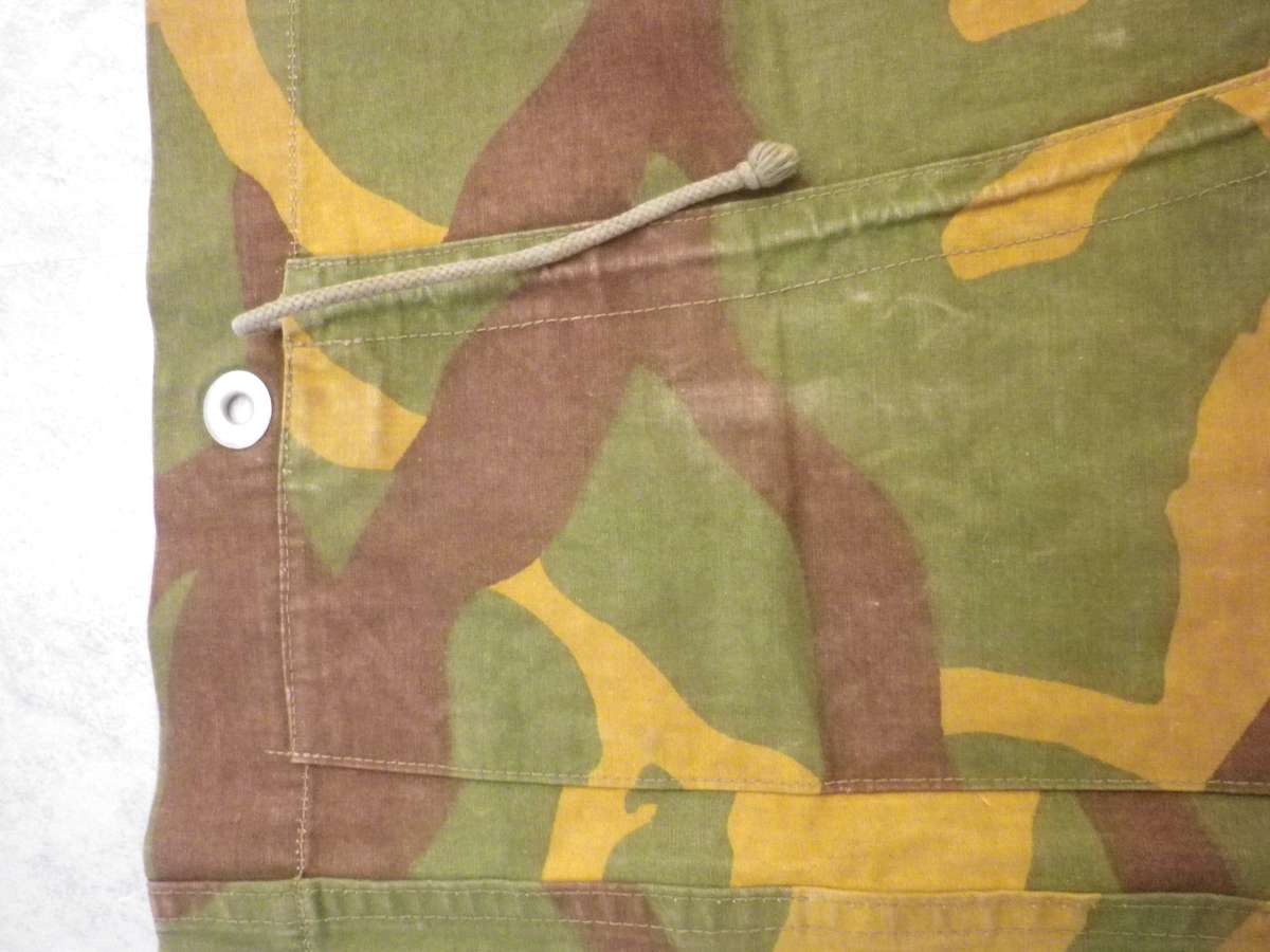 RHODESIAN BUSH WAR PICK UP -YUGOSLAV BIVVY/SHELTER, AS USED BY A SERVICEMAN -SIZE 174cmx163cm (8965)