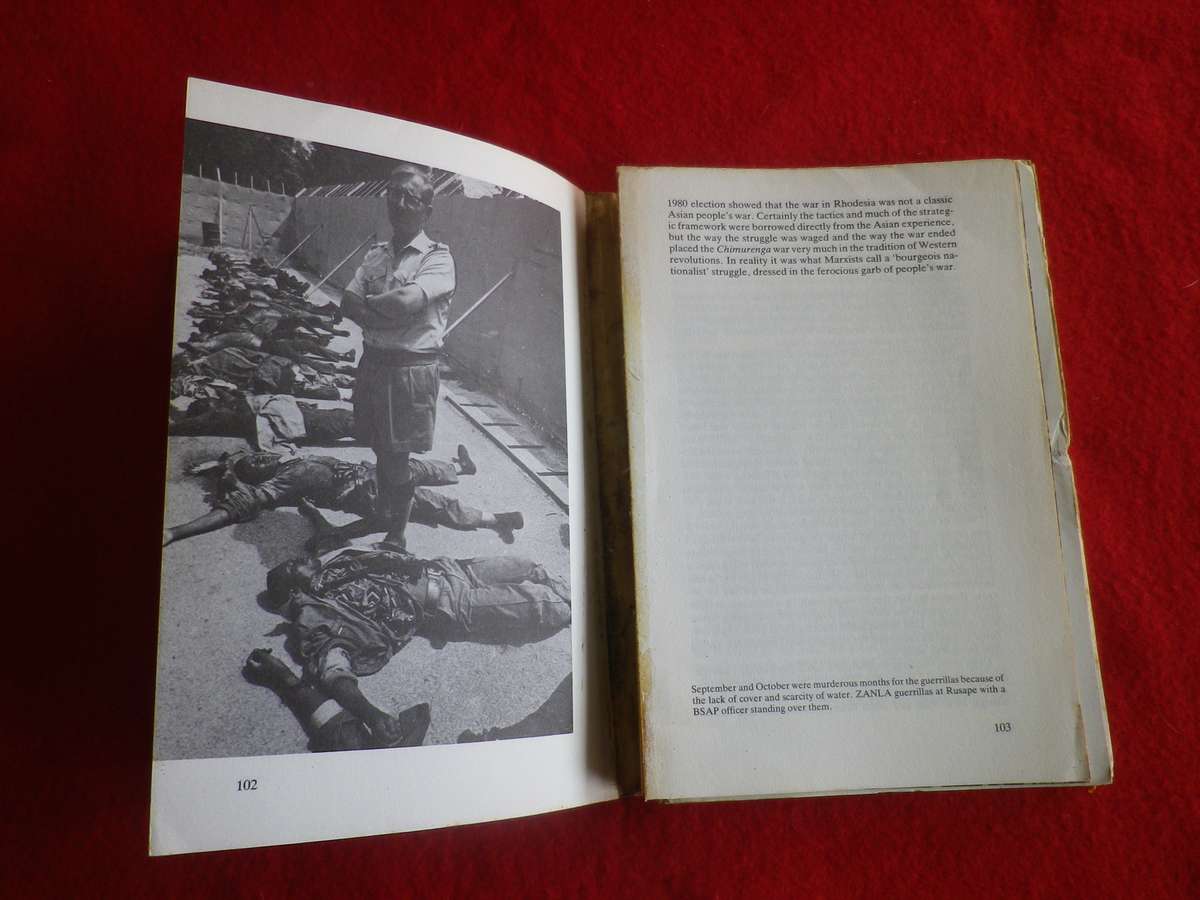 "CHIMURENGA- WAR IN RHODESIA" - MOORCROFT + MCLAUGHLIN - SC 262 Pgs. NOTE SPINE DAMAGED, PAGES LOOSE