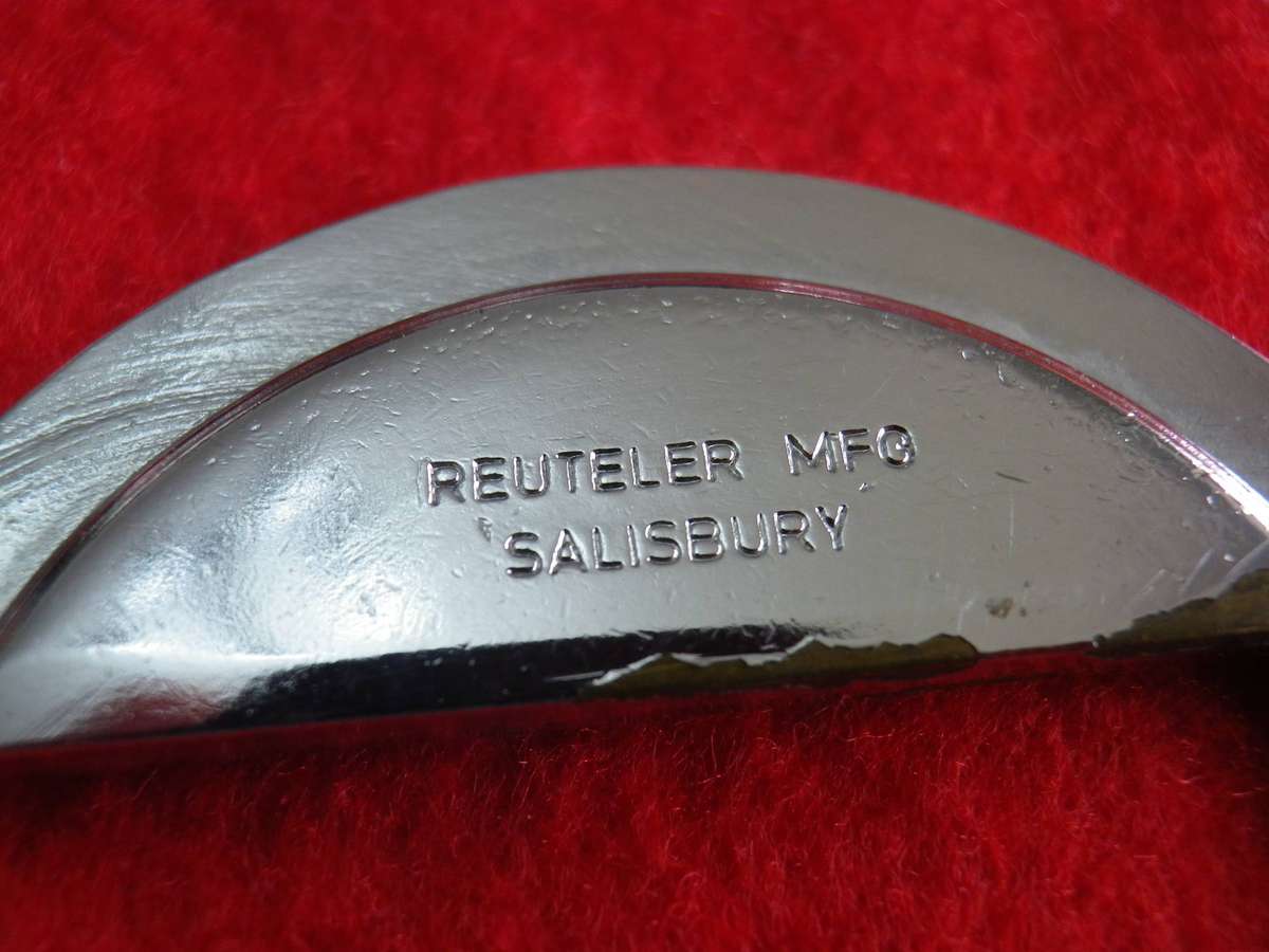 RHODESIAN SELOUS SCOUTS STABLE BELT- BUCKLE REUTELER STAMPED  - MAX LENGTH 82CM/32"     (261)