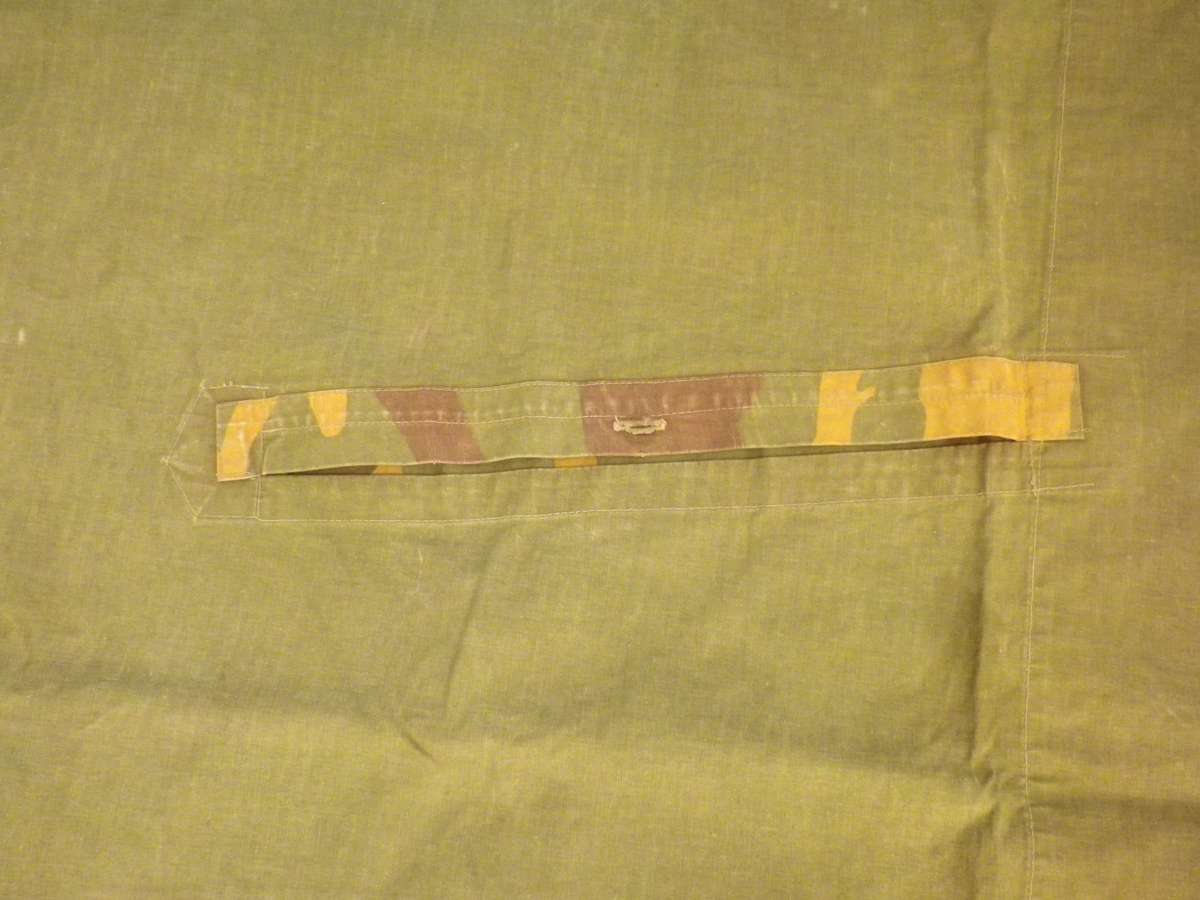 RHODESIAN BUSH WAR PICK UP -YUGOSLAV BIVVY/SHELTER, AS USED BY A SERVICEMAN -SIZE 174cmx163cm (8965)