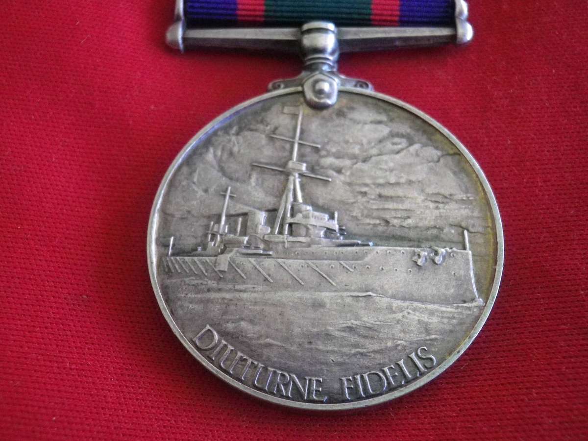 BRITISH & COMMONWEALTH GVI ROYAL NAVY LSGC MEDAL - RECIPIENTS NAME ERASED -  (4023)