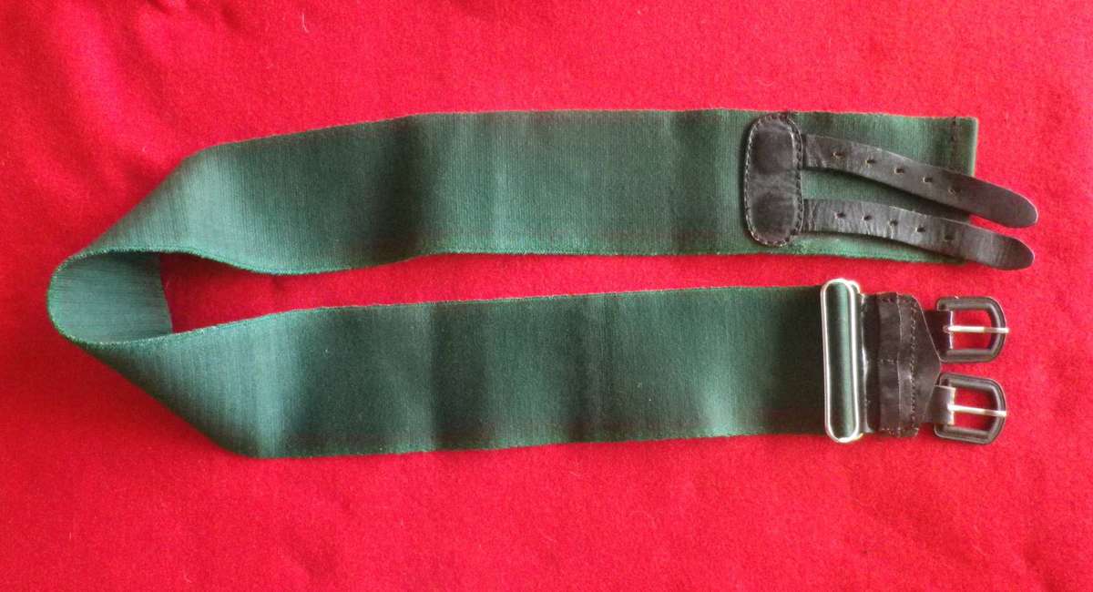 RHODESIAN DEFENCE REGT. STABLE BELT - UNCOMMON - MAX LENGTH 92cm / 36"    (4071)