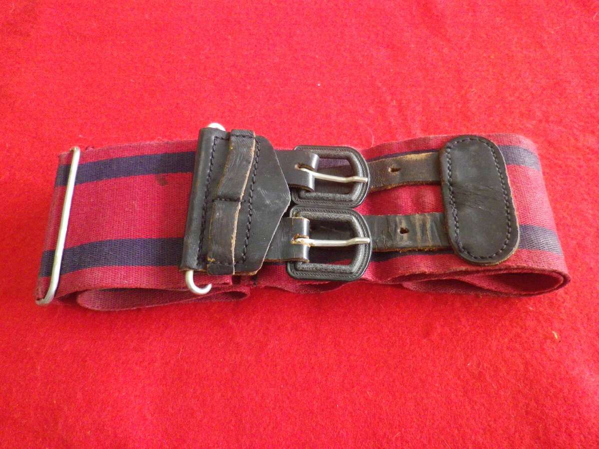 RHODESIAN ENGINEERS STABLE BELT- INSCRIBED  -  MAX LENGTH 87CM/34"     (258)