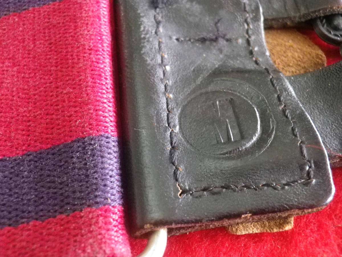 RHODESIAN ENGINEERS STABLE BELT- INSCRIBED  -  MAX LENGTH 87CM/34"     (258)