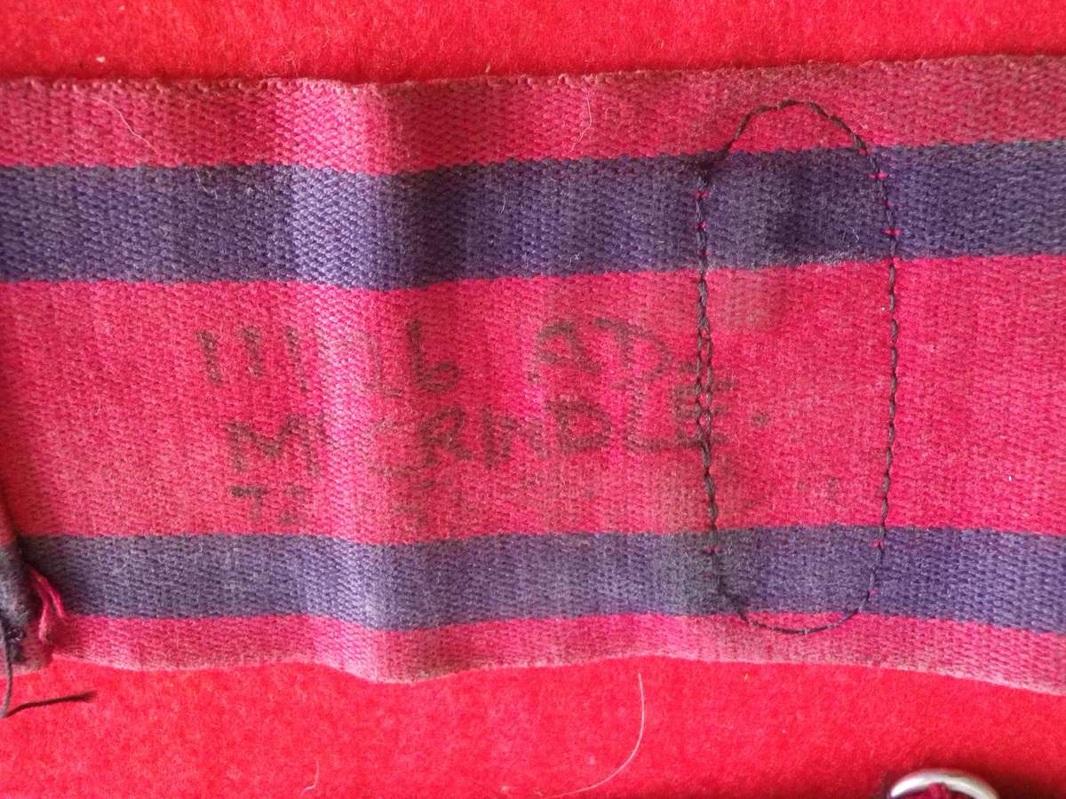 RHODESIAN ENGINEERS STABLE BELT- INSCRIBED  -  MAX LENGTH 87CM/34"     (258)