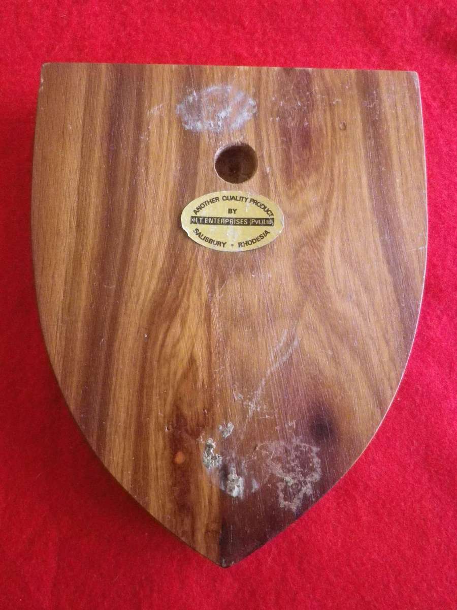 RHODESIA - BSAP POLICE RESSERVE PLAQUE     (409)