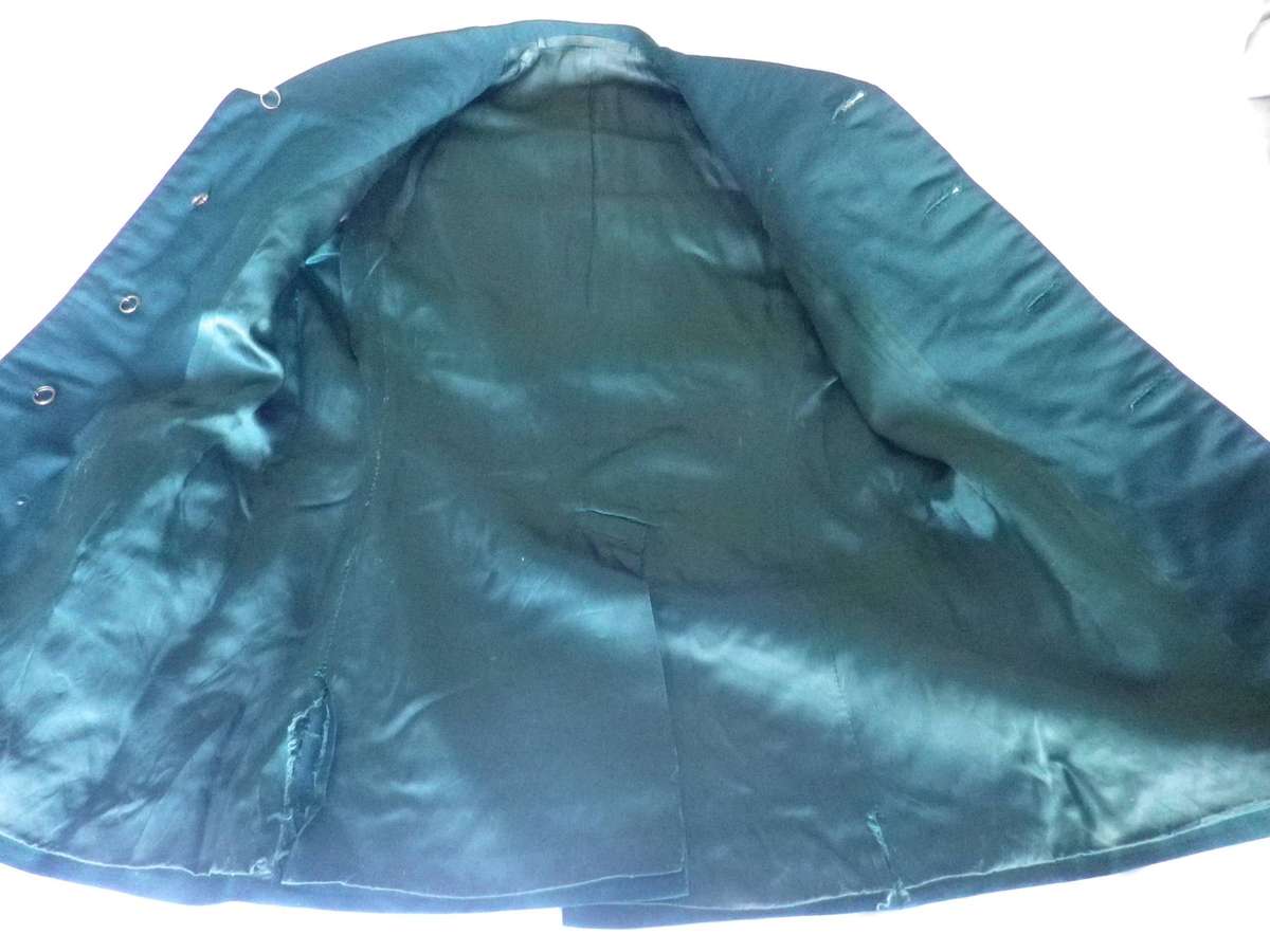 RHODESIAN ARMY SERVICES CORPS MAJORS DRESS "GREENS" JACKET - 1 SMALL MOTH HOLE (4083)
