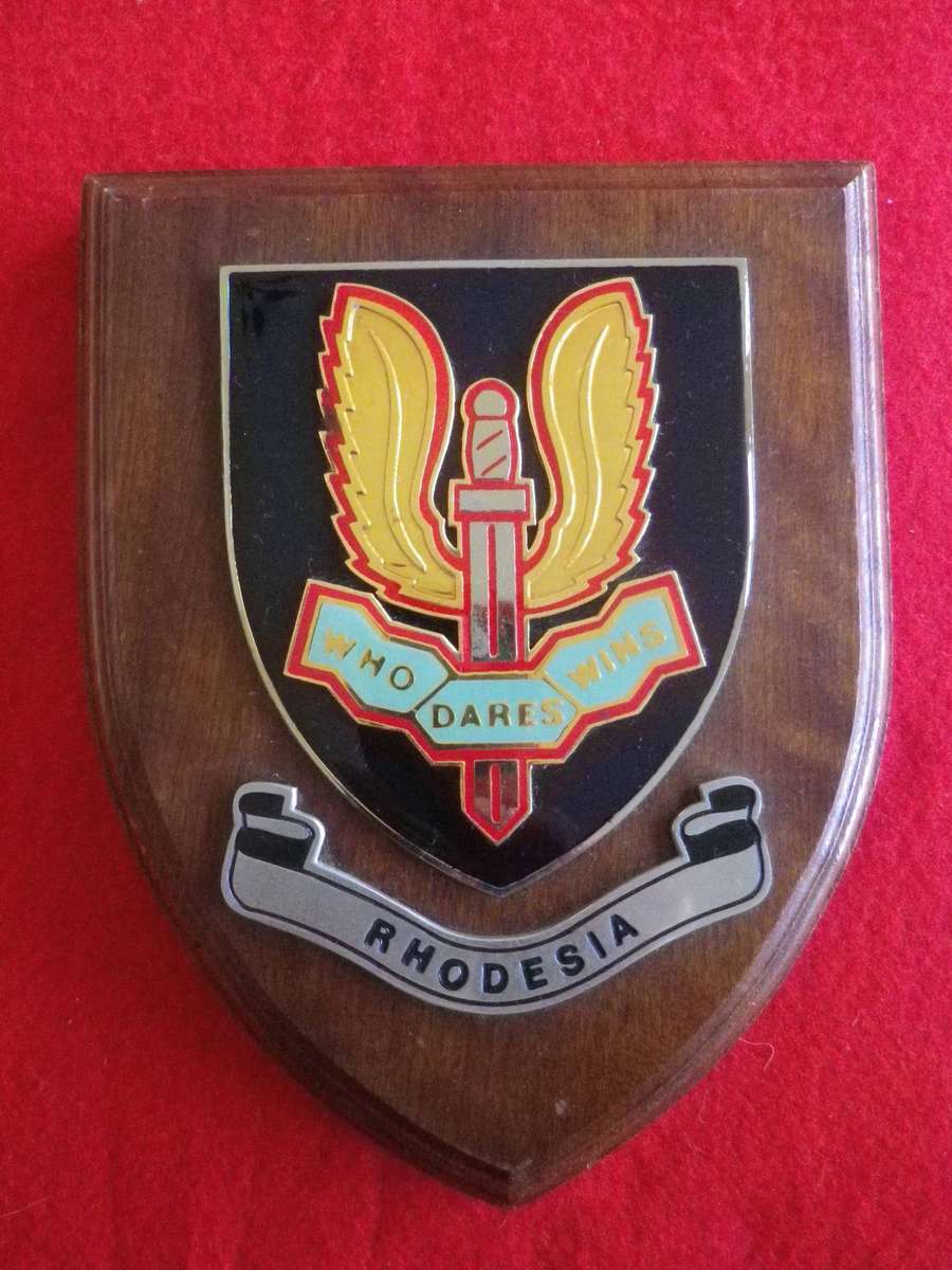 RHODESIA - SAS PLAQUE                      (403)