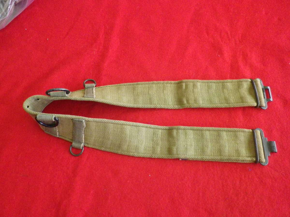 RHODESIAN ARMY - P69 WEB BELT - INSCRIBED MAX LENGTH 97CM/38
