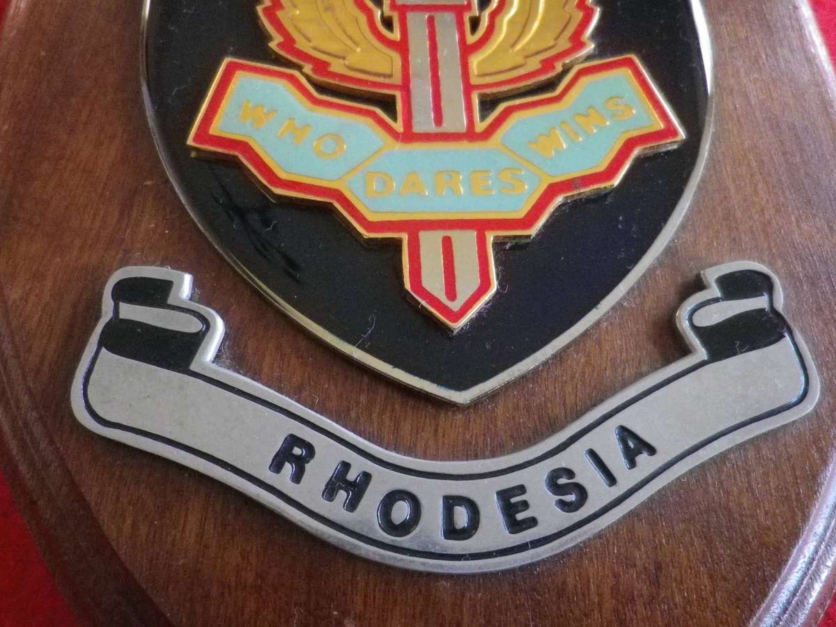 RHODESIA - SAS PLAQUE                      (403)