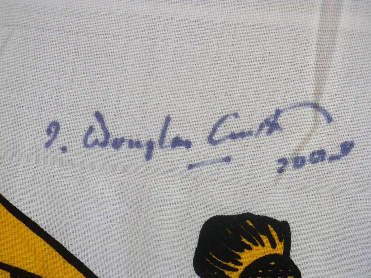 Rhodesian Full Size Flag - Signed 2x by I.D. Smith, Size 173x94 cm, WSG Tag