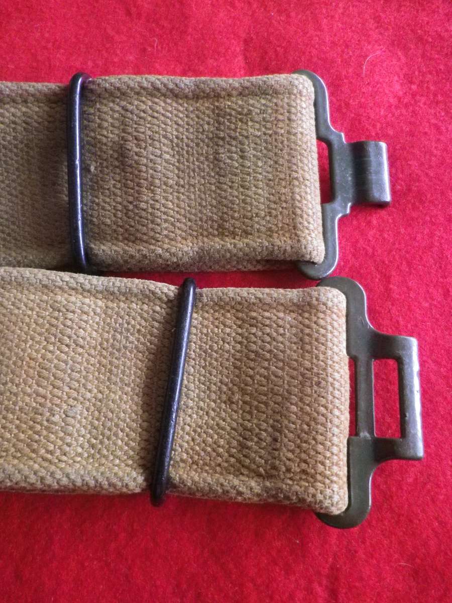 RHODESIAN ARMY - P69 WEB BELT  - MAX LENGTH 97cm/38"   (8995)