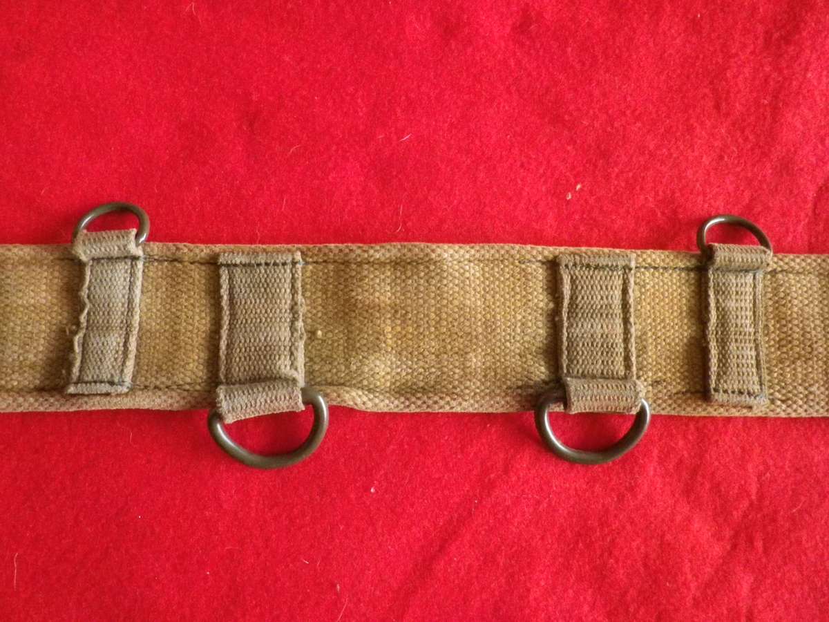 RHODESIAN ARMY - P69 WEB BELT  - MAX LENGTH 97cm/38"   (8995)