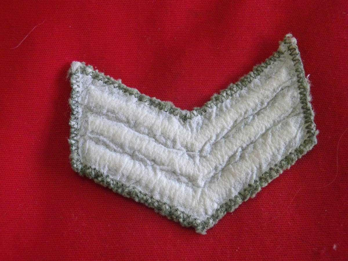 RHODESIAN ARMY - SERGEANT COMBAT DRESS STRIPES                 (201)