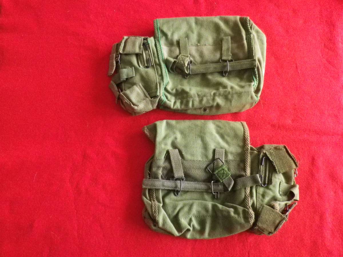 RHODESIAN ARMY - P69 LEFT & RIGHT PAIR OF KIDNEY POUCHES            (8998)