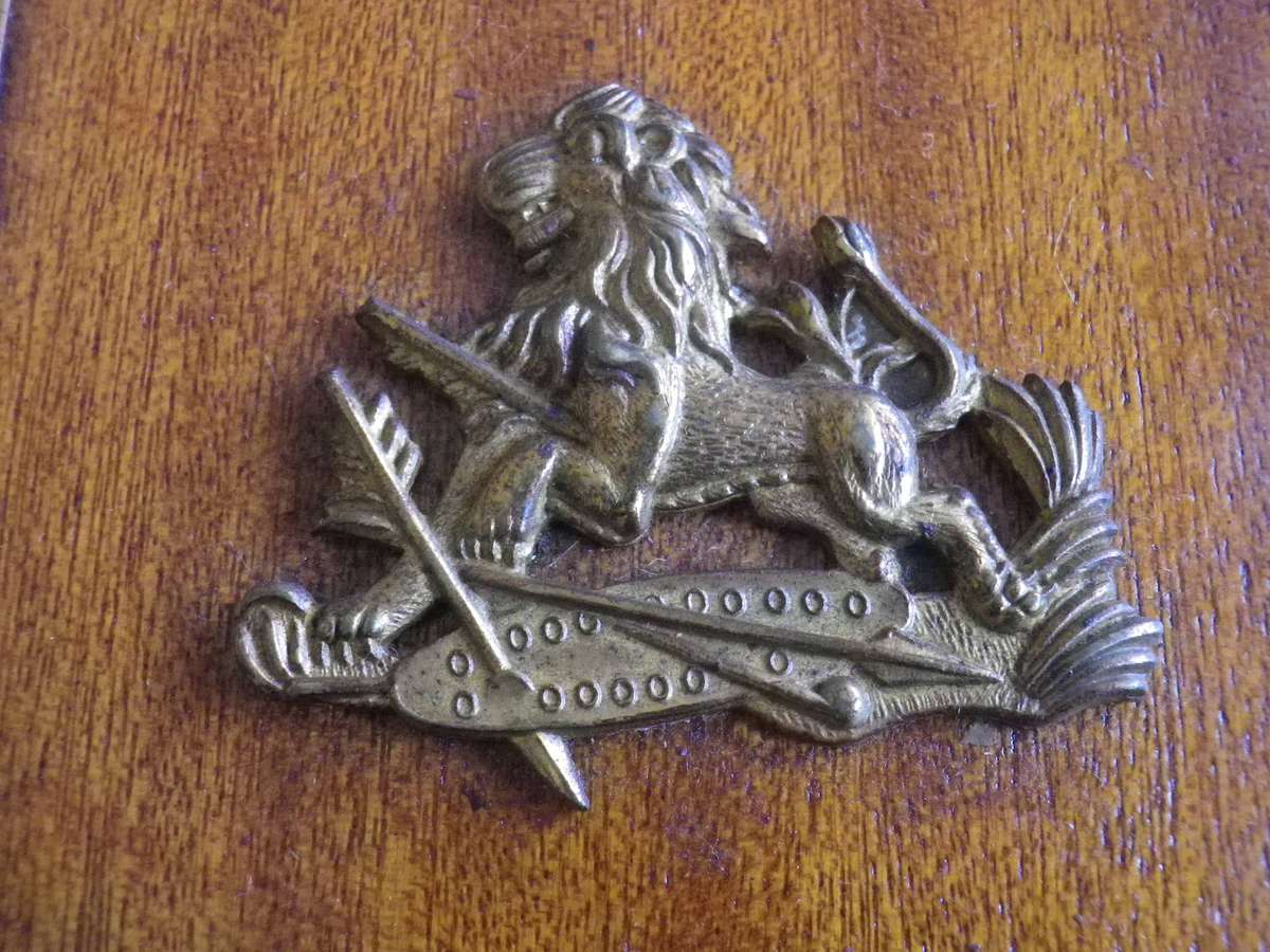 RHODESIA - LARGE PRIVATELY MADE PERIOD PLAQUE.  UNIQUE - SIZE 23 x 35cm - READ BELOW  (406)