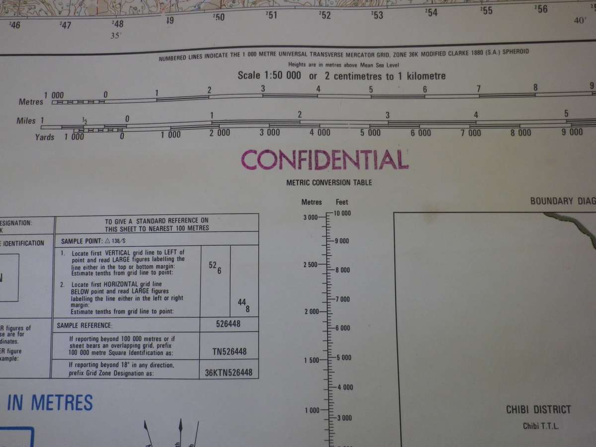 RHODESIA 3 X ORIGINAL MAPS - CHIBI, PELENDABA + NYAMANDHLOVU - SEE PICS - CONDITION ISSUES  (8958)