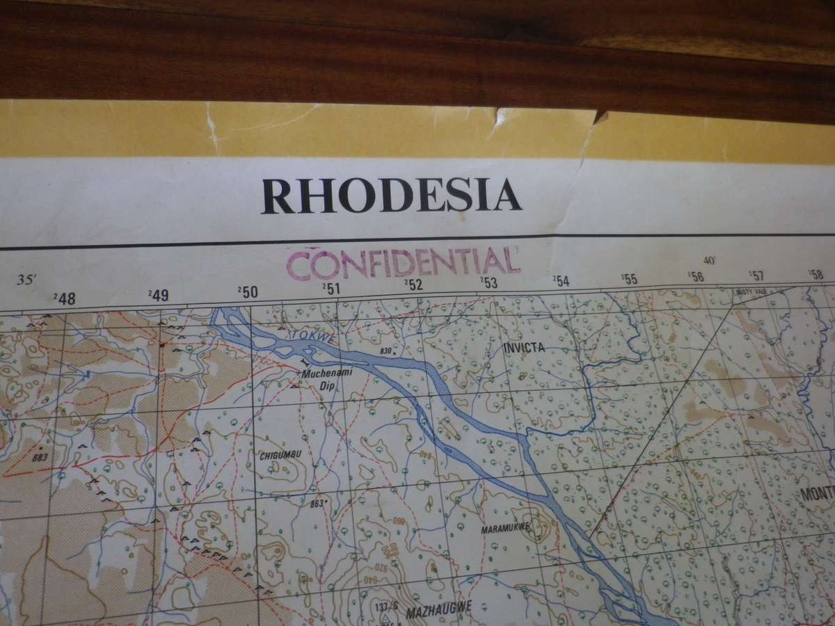 RHODESIA 3 X ORIGINAL MAPS - CHIBI, PELENDABA + NYAMANDHLOVU - SEE PICS - CONDITION ISSUES  (8958)