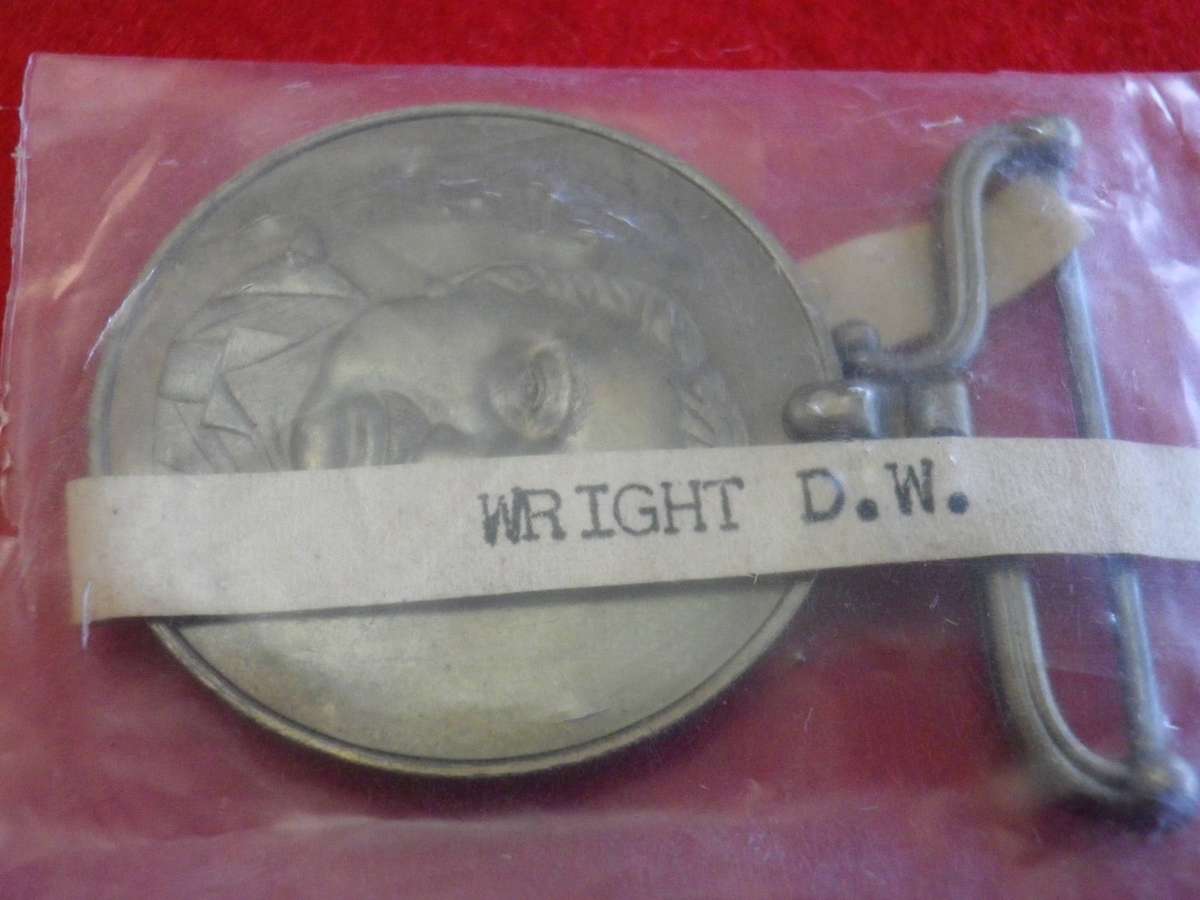 RHODESIAN FULL SIZE GENERAL SERVICE MEDAL (RhGSM) + Z.I.M TO 25166 S/R D.W.WRIGHT -UNRESEARCHED (222