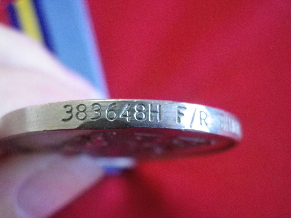 RHODESIAN FULL SIZE GENERAL SERVICE MEDAL (RhGSM) TO 383648H F/R BHATCH T.  -UNRESEARCHED      (216)