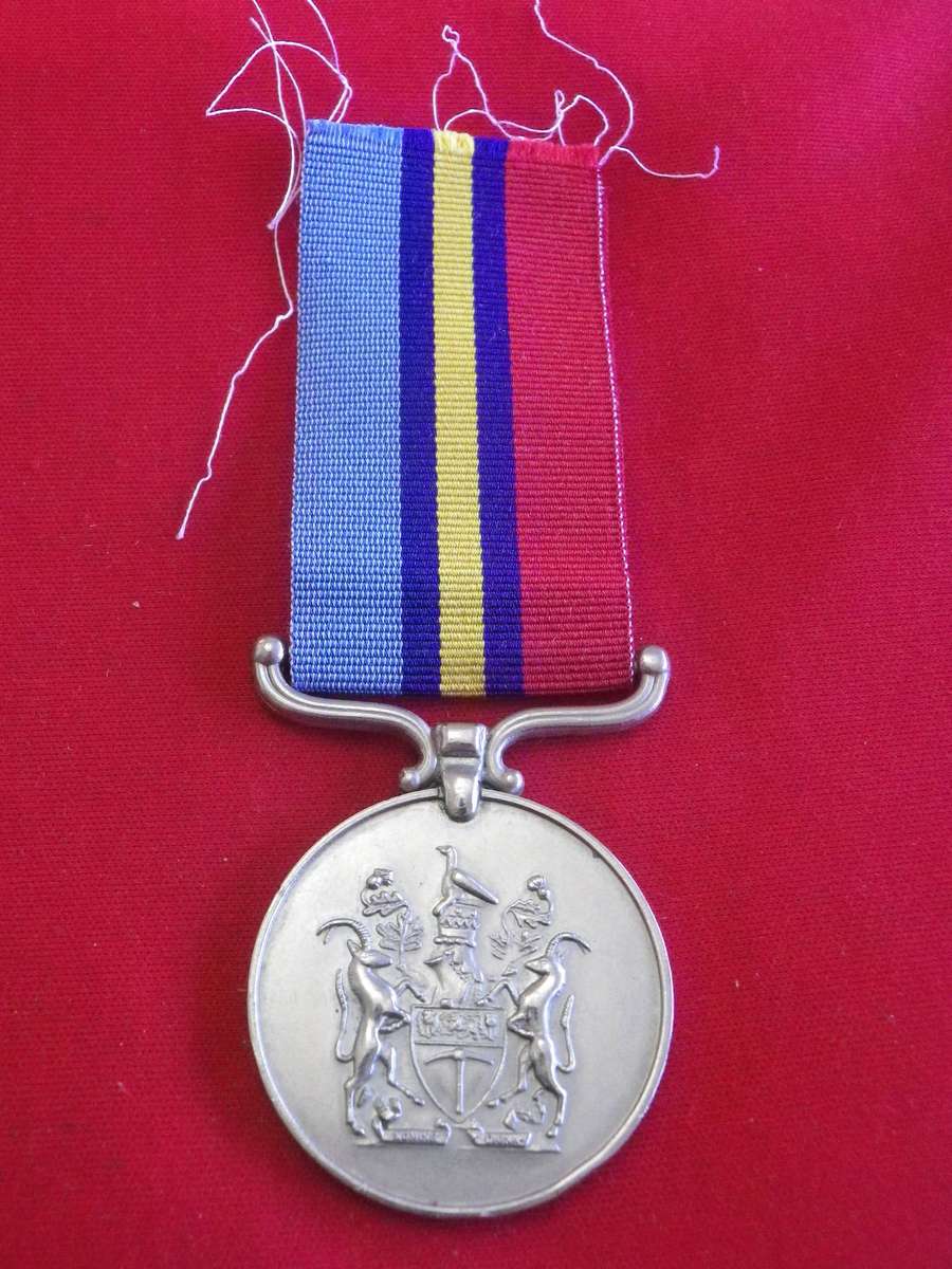RHODESIAN FULL SIZE GENERAL SERVICE MEDAL (RhGSM) TO 383648H F/R BHATCH T.  -UNRESEARCHED      (216)