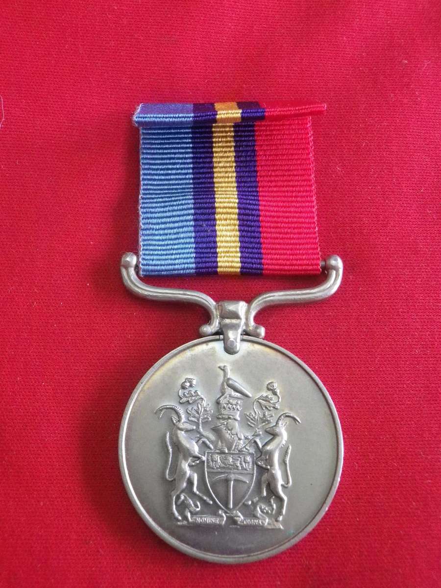 RHODESIAN FULL SIZE GENERAL SERVICE MEDAL (RhGSM) TO 770138 L CPL J.A.LAWSON SEE BELOW (182)