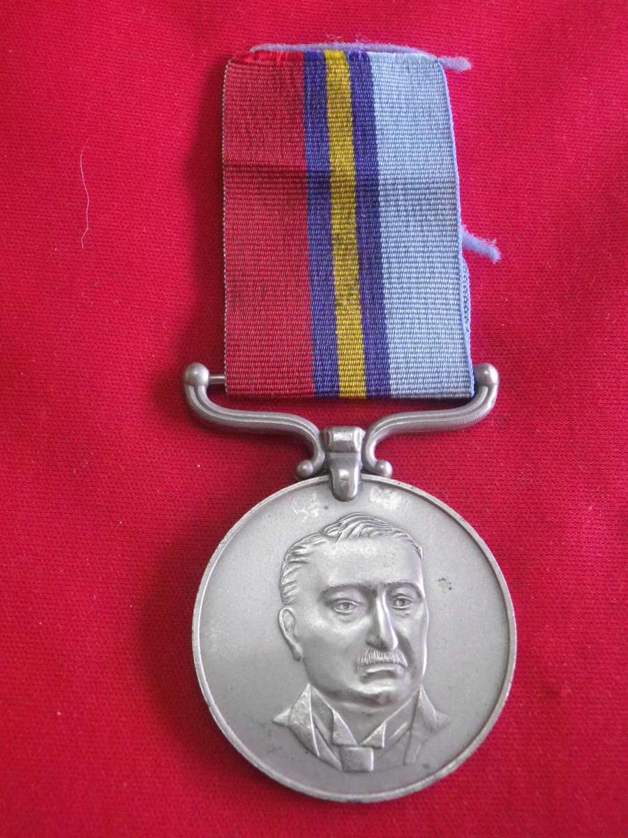 RHODESIAN FULL SIZE GENERAL SERVICE MEDAL (RhGSM) TO 6593 S/R N.E.F. HILL    (185)