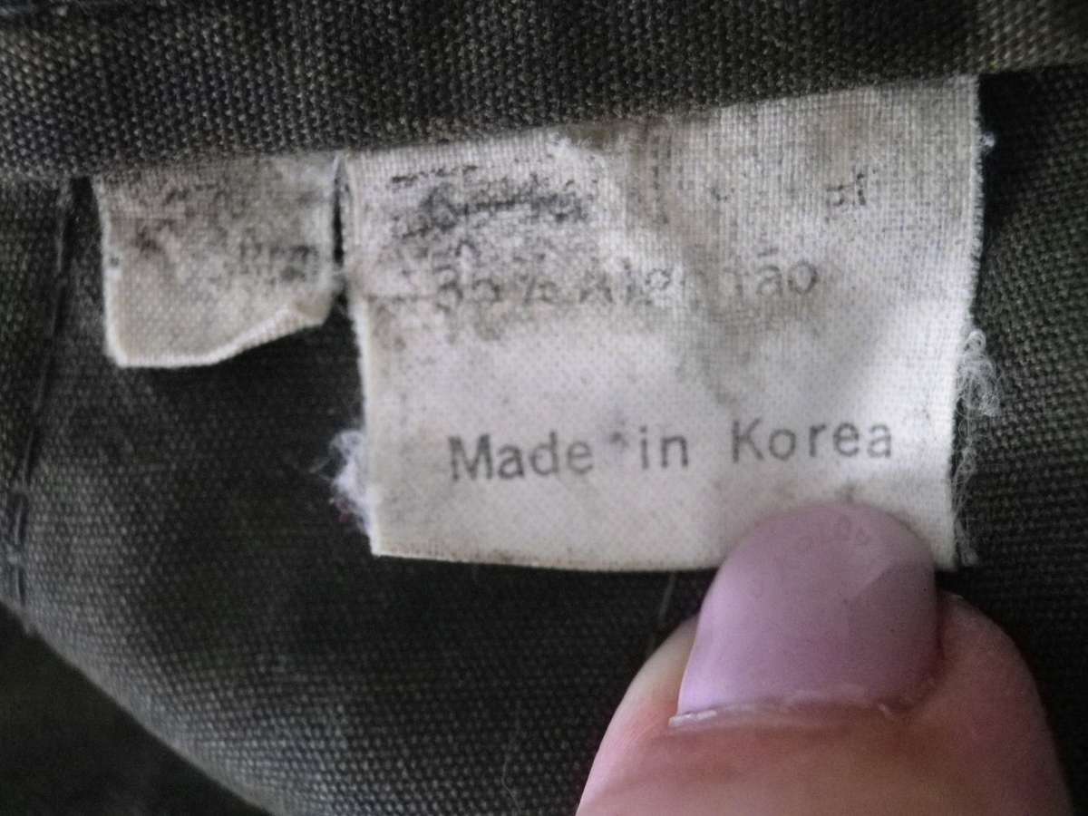 RHODESIAN BUSH WAR PICK UP - EX ZIRPA CAMMO LS SHIRT + TROUSERS - DARK PATT. SEE MORE BELOW  (8924)